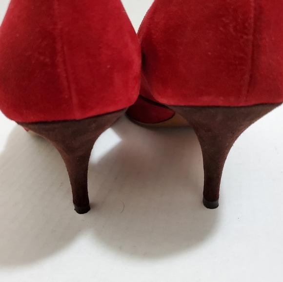 MARIOLUCA GIUSTI FIRENZE Pump Heel Peep-toe Shoes - Picture 4 of 7